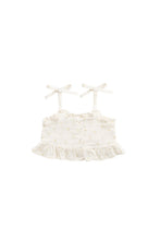 Load image into Gallery viewer, Organic Cotton Muslin Mirabel Top - Vintage Ditsy