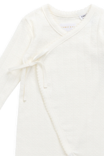 Load image into Gallery viewer, Organic Cotton Estelle Onepiece - Sweet Heart Pointelle Parchment