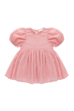 Load image into Gallery viewer, Organic Cotton Frannie Dress - Swiss Pink