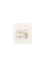 Load image into Gallery viewer, Organic Cotton Nathalie Bow - Juniper Fields Blue