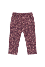 Load image into Gallery viewer, Organic Cotton Everyday Legging - Fig Floral