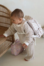 Load image into Gallery viewer, Caramel Check Mini Daycare/Toddler Backpack