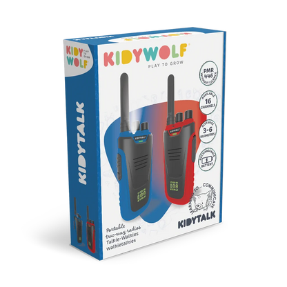 KidyTalk | Long Range Walkie Talkies