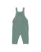 Load image into Gallery viewer, Charlie Organic Knitted Overalls - Fern Marle