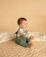 Load image into Gallery viewer, Charlie Organic Knitted Overalls - Fern Marle