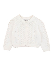 Load image into Gallery viewer, Organic Cloud Pointelle Cardigan