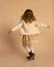 Load image into Gallery viewer, Winnie Embroidered Mustard Gingham Dress