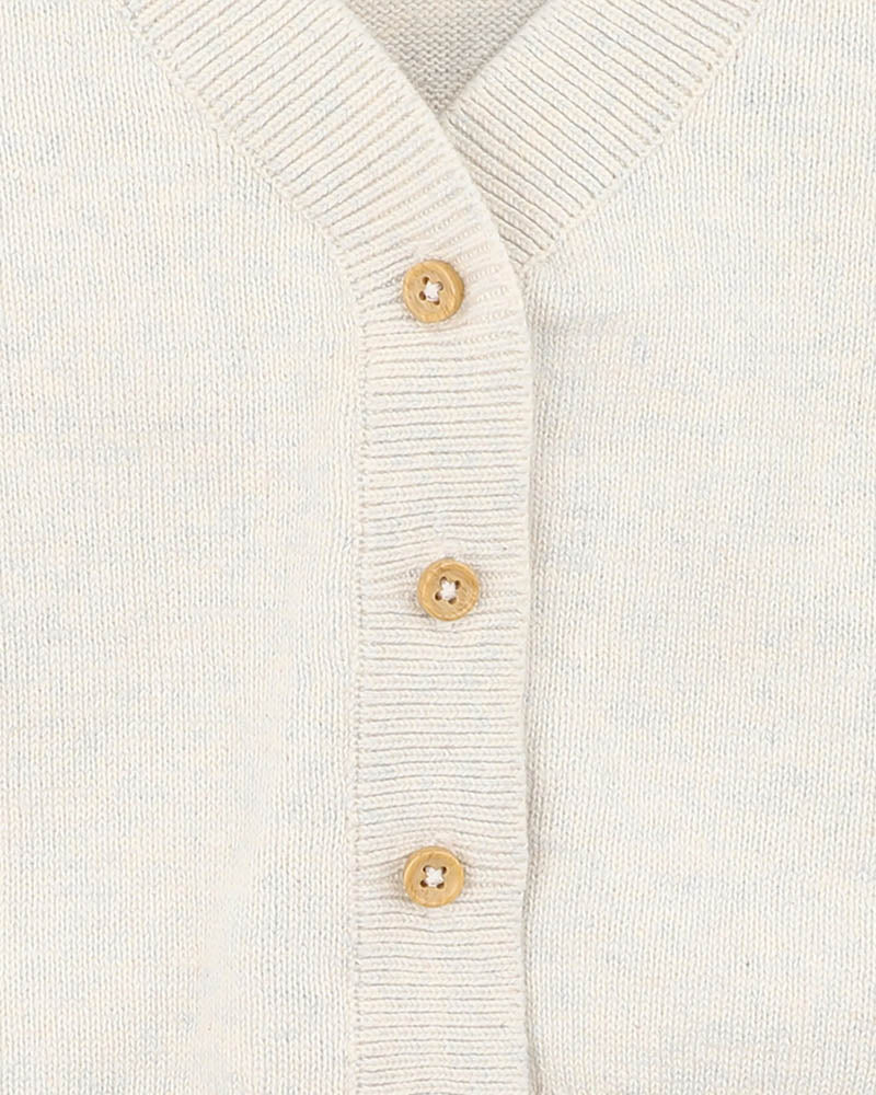 Brady Organic Cotton Marl Cardigan