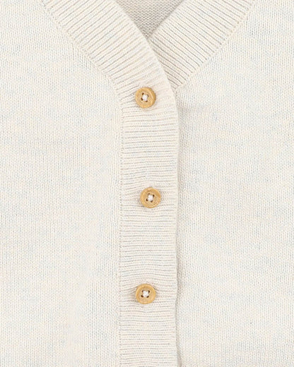 Brady Organic Cotton Marl Cardigan