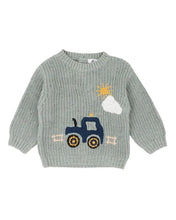 Load image into Gallery viewer, Hunter Tractor Knitted Jumper