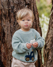 Load image into Gallery viewer, Hunter Tractor Knitted Jumper