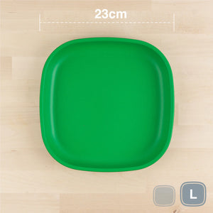 Re-Play LARGE Flat Plate | Kelly Green