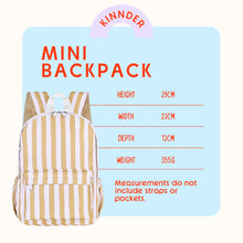 Load image into Gallery viewer, Bloom Tan Mini Daycare/Toddler Backpack