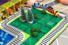 Load image into Gallery viewer, Train Tracks | Magnetic Tile Toppers