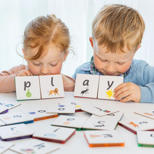 Magnetic Tile Toppers | Alphabet Lower Case (40pc)