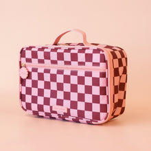 Load image into Gallery viewer, Cherry Check Lunch Bag
