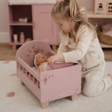 Load image into Gallery viewer, Doll Bed with Textiles