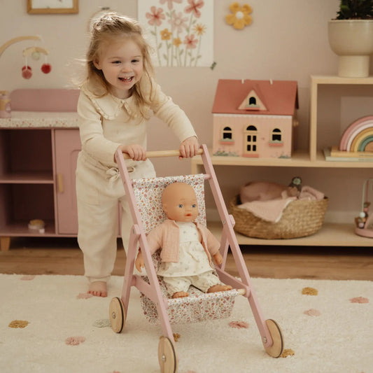 Doll Stroller Pink