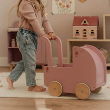Load image into Gallery viewer, Wooden Doll Pram