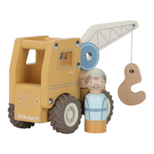 Load image into Gallery viewer, Wooden Vehicles | Crane Truck