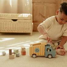 Load image into Gallery viewer, Wooden Garbage Truck