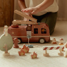 Load image into Gallery viewer, Wooden Fire Truck Set