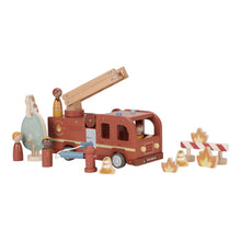 Load image into Gallery viewer, Wooden Fire Truck Set