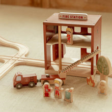 Load image into Gallery viewer, Wooden Fire Station