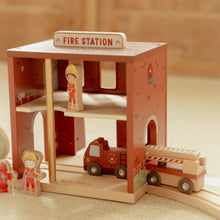 Load image into Gallery viewer, Wooden Fire Station