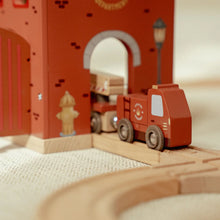Load image into Gallery viewer, Wooden Fire Station