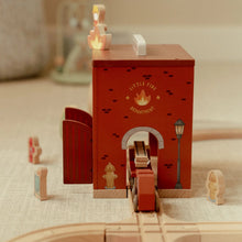 Load image into Gallery viewer, Wooden Fire Station