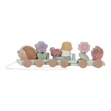 Load image into Gallery viewer, Fairy Garden Stacking Train Hedgehog