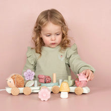 Load image into Gallery viewer, Fairy Garden Stacking Train Hedgehog