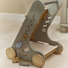 Load image into Gallery viewer, Safari Friends Wooden Baby Activity Walker