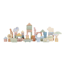 Load image into Gallery viewer, Safari Friends Wooden Building Blocks