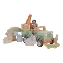 Load image into Gallery viewer, Safari Friends Wooden Safari Car with Animals
