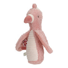 Load image into Gallery viewer, Squeaker with Rattle Flamingo