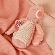 Load image into Gallery viewer, Squeaker with Rattle Flamingo