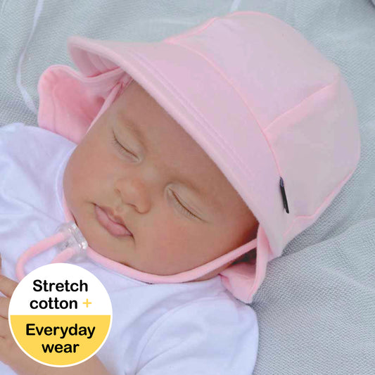 Legionnaire Hat with Strap | Blush