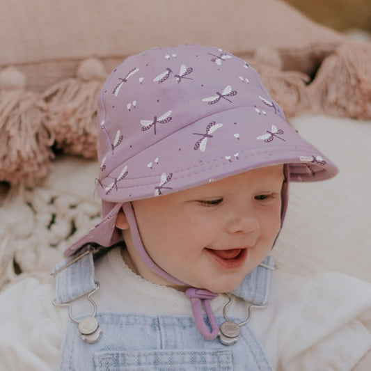 Legionnaire Hat with Strap | Dragonfly SIZE 0-3M