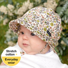 Load image into Gallery viewer, Legionnaire Flap Sun Hat - Floret