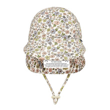 Load image into Gallery viewer, Legionnaire Flap Sun Hat - Floret