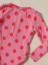 Load image into Gallery viewer, Long Sleeve Polka Onepiece