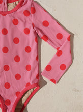 Load image into Gallery viewer, Long Sleeve Polka Onepiece