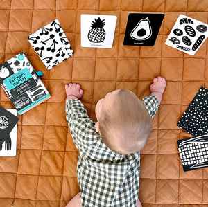 A Day at the Farmer's Market | High Contrast Flash Cards