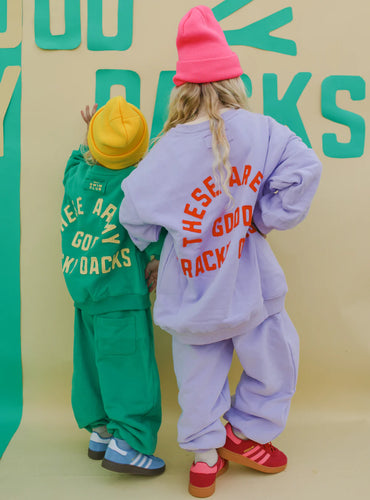 Good Tracky Dacks | Lavender/Red
