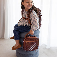Load image into Gallery viewer, Polka Dots Mini Insulated Lunch Bag