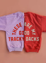 Load image into Gallery viewer, Good Tracky Pullover | Lavender/Red