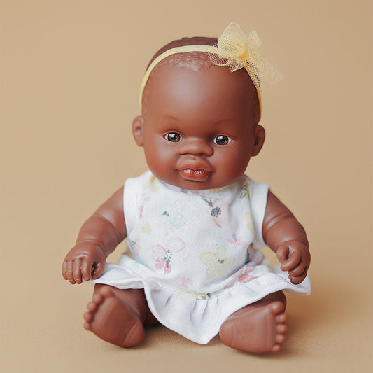 African Girl Baby Doll - 21cm