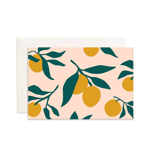 Mini Lemons Greeting Card